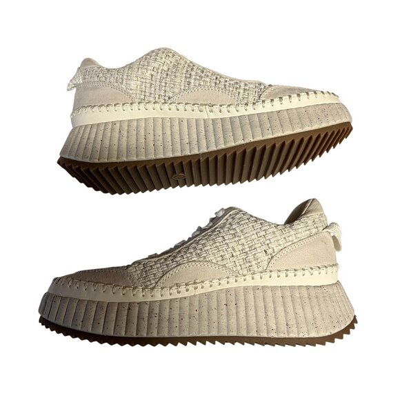 Universal Thread Off White Persephone Slip‑On Sneakers Women Size 8 - Picture 7 of 9